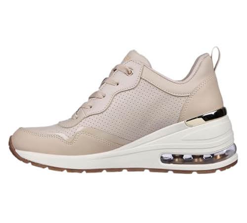 Skechers Skechers Women's Street Million Air - Hotter Air Casual Sneakers from Finish Line Taupe