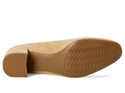 Cole Haan Women's Go-to Shayla Block Heel Pump, Tuscan Sand Suede, 7.5-B US by Cole Haan - Used condition - Image 3