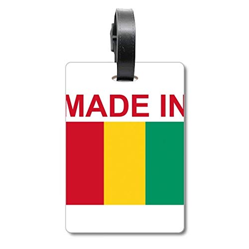 Étiquette de sac de voyage Made in Guinea pour ne plus perdre sa valise