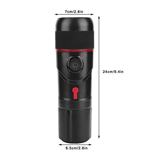Jopwkuin Reisekaffeemaschine, Mini 80W tragbare elektrische Kaffeemaschine USB-Kabel Einfache Bedienung für das Büro(rot… – Bild 8