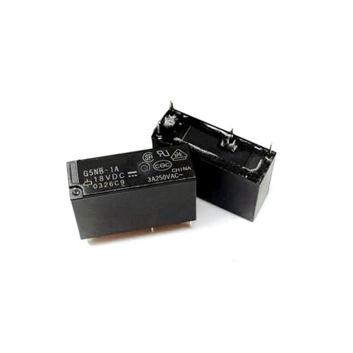 Relé G5NB-1A 18VDC componente electrónico interruptor miniatura 3A 4PIN 1