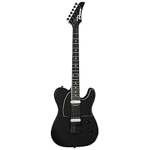 Dean Nash Vegas Select Flat Top Electric Guitar, Black Satin, NV SEL BKS