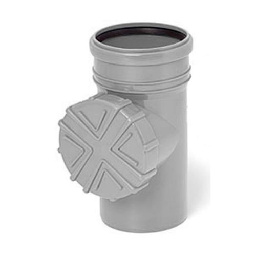 Grey 110mm Gutter Downpipe Leaf Guard Strainer Basket Filter Cleaner