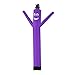 LookOurWay Air Dancers Wacky Waving Inflatable Tube Man Attachment - 6 Feet Tall Advertising Air Dancer Waving Man Inflatable Tube Guy - Blower Not Included - Purple