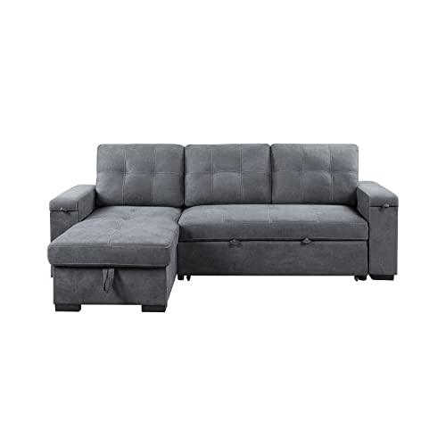 Lilola Home Toby Sectional, Grey #TOP3