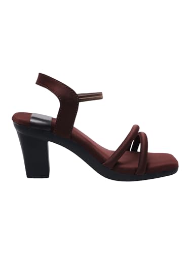 Image of TRYME Block Heels Perfect for Every Occasion, Elegant Party Heel Sandals for Women & Girls