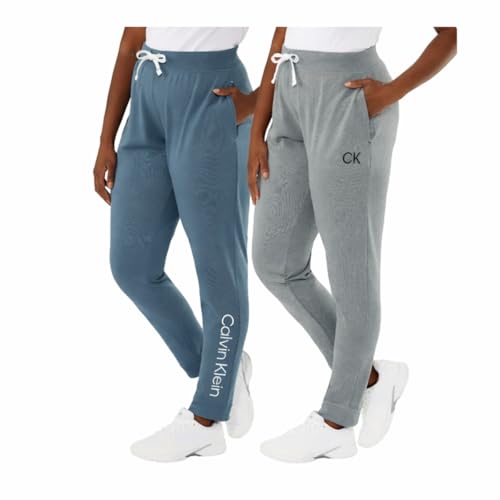 Calvin Klein Women's 2 Pack French Terry Jogger Pant...