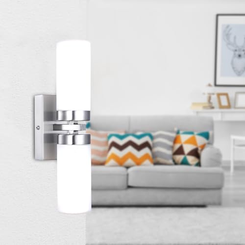 Lámpara de pared Globo en níquel mate para iluminación interior de pared 2
