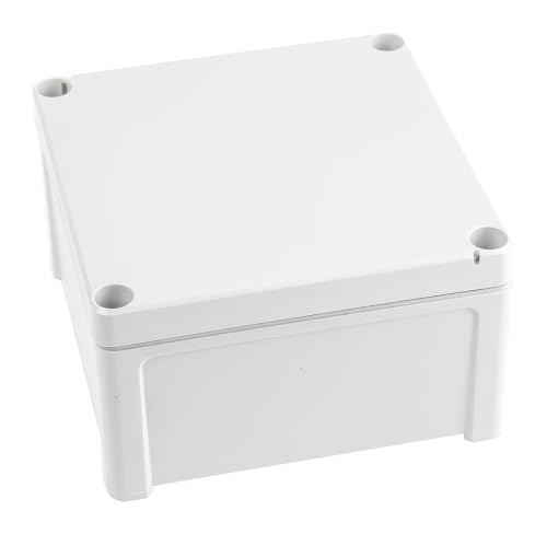 Image of Fibox 5814041 TA131308 Wall Housing 130 x 130 x 75 ABS Light Grey (RAL 7035) Pack of 1
