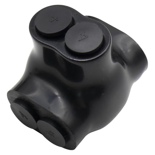4-14 AWG Insulated 2 Port Inline Splice Connector Black Wire Connectors,Allen Hex 7/64" Insulated Cable Connectors Pre-Loaded Oxide Inhibitors,UL Listed(1pcs)