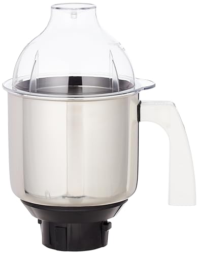 Preethi MGA 513 Mixer Jar for Eco Twin, Eco Plus/Chef Pro and Blue Leaf, 1.50-Liter, Silver