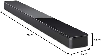 Bose Smart Soundbar 700: Premium Bluetooth Soundbar with Alexa Voice Control Built-in, Black - Thumbnail 5