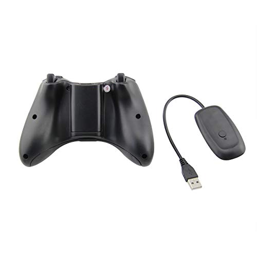 Image of Xbox 360 Wireless Controller Gamepad Joystick with USB Receiver for Xbox 360 and PC 3000