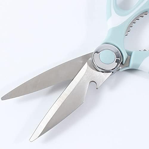 Craft Scissors Kitchen Scissors Meat Scissors, Suitable for Kitchen, Cut Chicken Bones and Other Food, with Blue Scissors Scissors