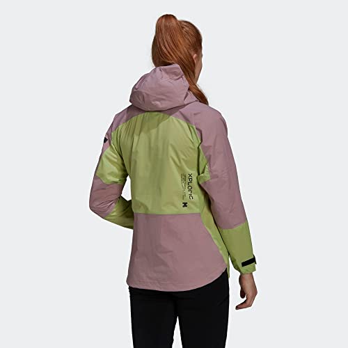 Veste Adidas femme Pulse Lime et Magic Mauve taille S