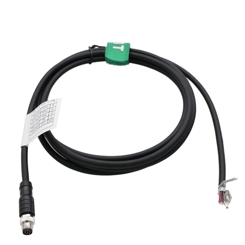 HangTon M8 GPIO Câble d'alimentation d'entrée/sortie pour Cognex Area Scan CIC, Lucid Vision Triton Atlas10, caméra industrielle, code A 8 broches, blindé,...