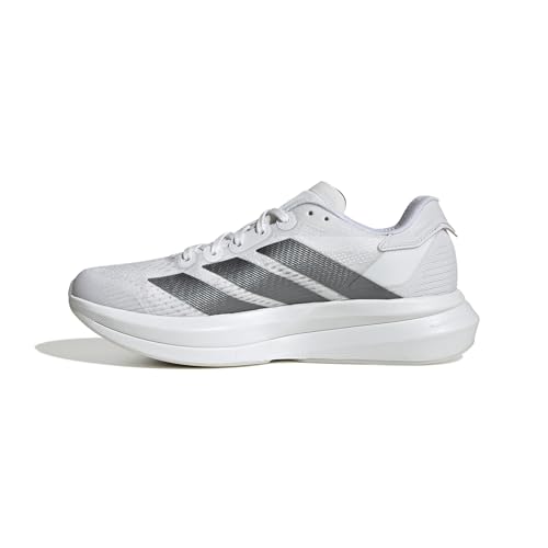 adidas Duramo Speed 2 Running Shoes, Zapatillas para Correr Mujer, FTWR White/Iron Met./Dash Grey, 37 1/3 EU
