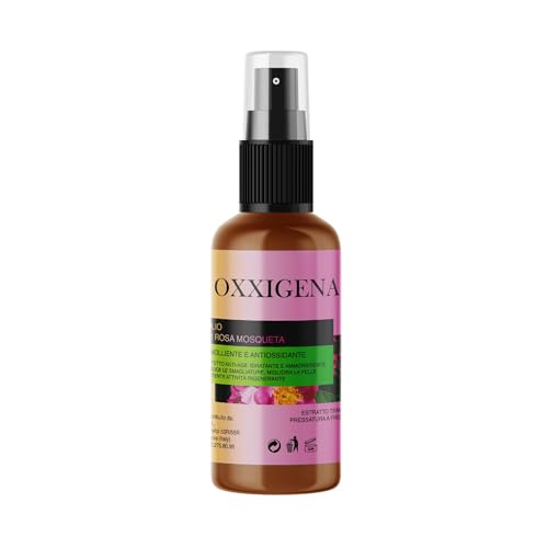 Huile de Rose Musquée Oxxigena spray réparateur rides et cicatrices bio
