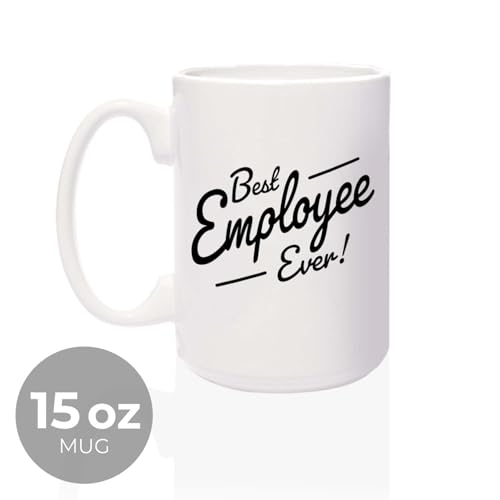 Best-Employee-Ever-MugJumbo-15-Oz-White-Ceramic-MugModern-Employee-Appreciation-Coffee-CupOffice-Gift-For-Employees Best Employee Ever MugJumbo 15 Oz White Ceramic MugModern Employee Appreciation Coffee CupOffice Gift For Employees