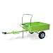 Produktbild VITO Anhänger für VITO Motorhacken (Anhänger1) - Fahrgestell aus Stahl 2420 x 1000 x 1270 mm - Nutzlast 325 kg - luftbereifte Räder 410 x 100 mm - mit Bremse und Reflektorplatte hinten - VIAME7A