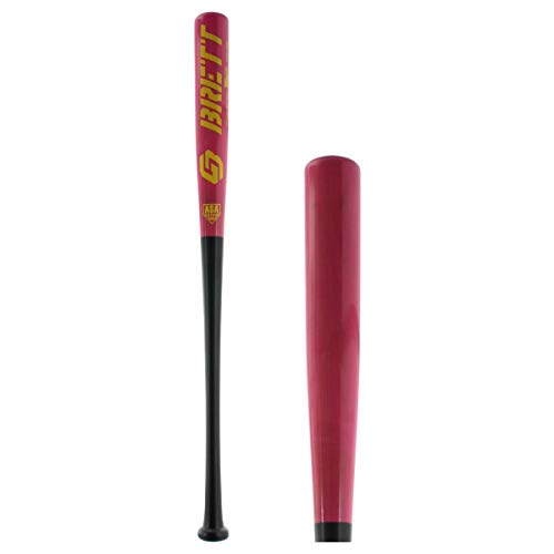 Brett Bros. GB5 Superlight Wood Softball Bat: GB5SB Neon Rose Pink GB5SB Neon Rose Pink 32 inch