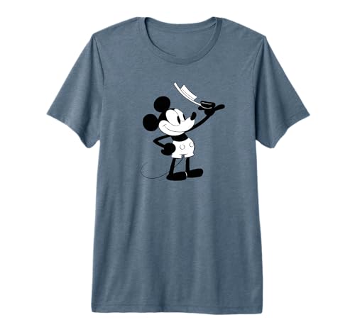 T-shirt Mickey Mouse Disney Classic en coton premium pour adulte