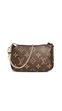 Louis Vuitton Women's Pre-Loved Mini Pochette Accessoires, Brown, One Size