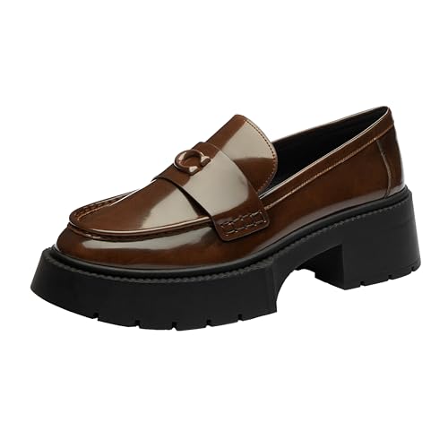 Image of COACH Women's Leah Platform Loafers