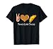 Taco - Peace - Leopard Love - Peace Love Tacos T-Shirt