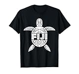 Cette belle conception des Fidji présente une tortue de mer dans un style de tatouage tribal et est idéale pour des vacances en Océanie et dans les mers du Sud. Un motif tropical pour un merveilleux voyage sur l'île de Fidji dans le Pacifique.