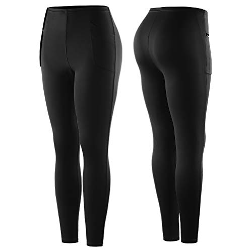 Kikumi Pantalon de Sudation pour Femme, Pantalon Amincissant et Amincissant, Leggings Thermo-modelants (L) – vue 2
