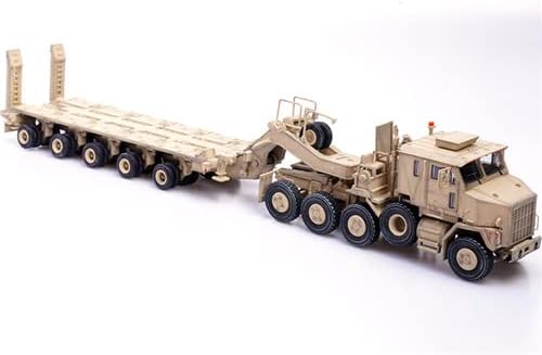 Miniatura 4 de PanzerKampf US OshKosh M1070 Tanque Transportador Tractor Camión Desert Livery 172 Tanque DIECAST Modelo preconstruido