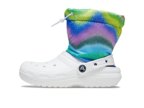 Crocs Unisex-Child Classic Lined Neo Puff Boot Snow4
