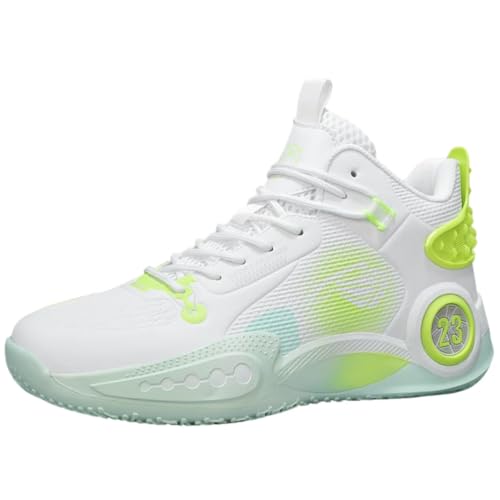 Womens Fashion Lace Up Arch Support Basketball Shoes Breathable Non Slip Comfortable High Top Sneakers Running Walking Tennis Shoes