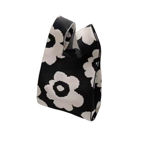Japanese Style Fashion Cute Handbags, Phone Key Hobos Tie Up Bags, Women's Wrist Totes, Portable Storage Bags,Knot Pouch A10
