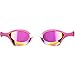 arena Cobra Ultra Racing Swim Goggles for Men and Women, Pink Copper / Pink / White, Mirrored