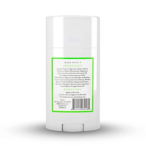 Native Deodorant | Natural Deodorant For Women And Men, Aluminum Free With Baking Soda, Probiotics, Coconut Oil And Shea Butter | Coconut & Vanilla And Cucumber & Mint - Variety Pack Of 2 #TOP6