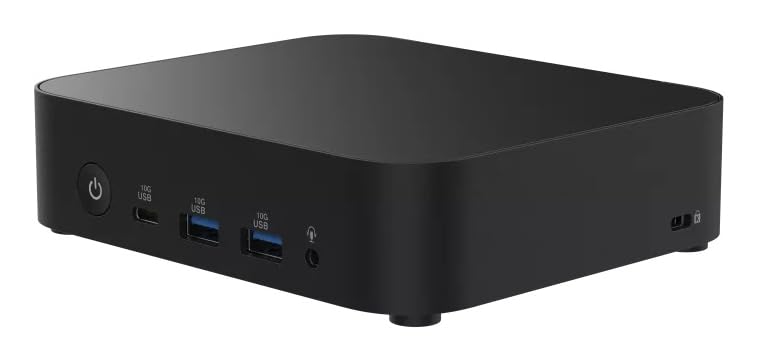 ASUS NUC 14 Essential N250 – Mini PC Barebone (sans RAM/SSD), Processeur Intel N250, Wi-Fi 6E, 2.5 GbE