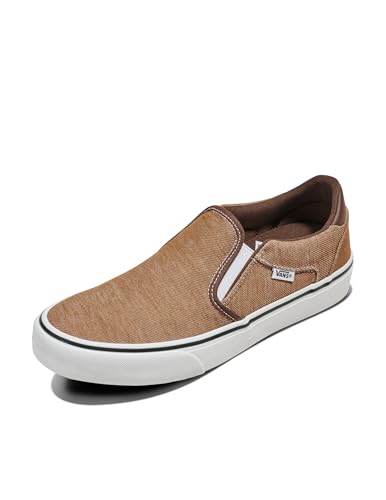 Vans Mens Asher Deluxe Slip-On Shoe - Comfortable Sneakers for Fashion Walking & Everyday Wear