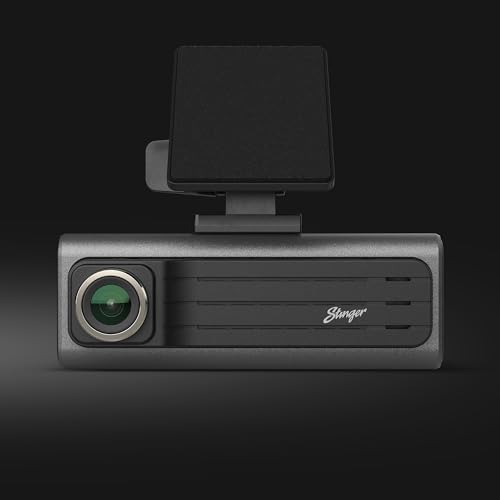Cámara para salpicadero delantera y trasera Stinger Opsis universal Full HD coche 7