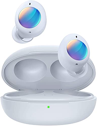 Active Noise Cancelling Wireless Earbuds, realme Buds Air 2 Neo Bluetooth 5.2 Headphones with Microphone, Waterproof Earphones, Touch Control, 28H Playtime, USB-C, App for iPhone Android