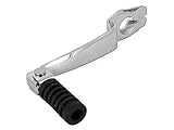 Marke: MZA Fußschalthebel mit klappbarem Fußtritt - verchromt mit Gummimuffe - Simson Motortypen M531 - M743 - z.B. S51E, S53, S70E, S83