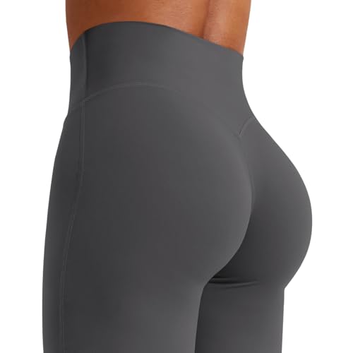 Image of YEOREO Ease Workout Leggings Womens No Front Seam Straight Leggings 29 inch / 31.5 inch / 33 inch / 35 inch High Waist Buttery Eddiy Yoga Pants