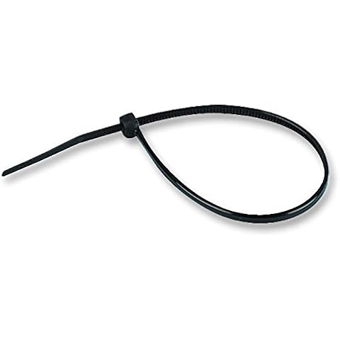 Pro Power 0301 CV-300SW Weatherproof Cable Ties, Black, 300 mm x 4.5 mm, Pack of 100 Cover