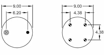 Amazon.com: TORQUE Triple Convoluted Air Spring Bag