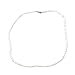 18 Inch Pure White Surfer Puka Shell Necklace