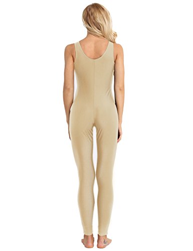 image for Alvivi Women Sleeveless Active Tank Unitard One Piece Soft Stretch Yog