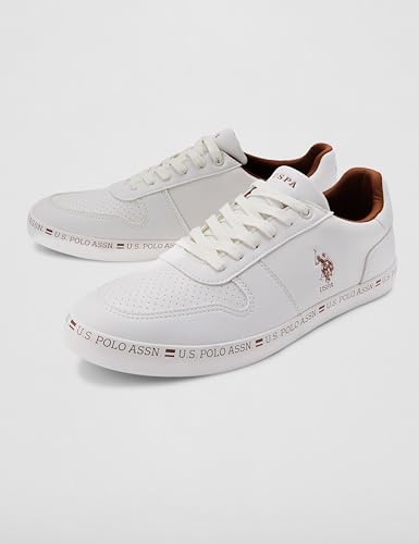 Image of USPA Men|Conrad 3.0|Off White Stylish Casual Sneaker Shoes for Man