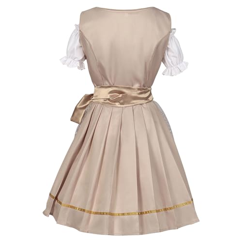 Ensemble complet avec nœuds et laçage robe longue Dirndl - 2