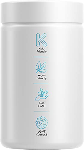 Codeage Keto Carb, White Kidney Bean, Green Tea & Cinnamon Bark Supplement, Triple Action Keto Cheat Vegan Pills, Ketogenic, Low Carb Diet Sugar, 3 Months Supply, Non-Gmo, Gluten-Free, 180 Capsules #TOP5